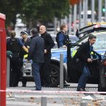 Incident outside the London Natural History Museum