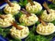 Šprotais farširuoti kiaušiniai-populiarus greitai paruošiamas užkandis