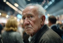 Kai senukas parkrito tiesiai viduryje parduotuvės, niekas nesiartino. Visi apsimetė, kad nieko nemato. Bet po minutės įvyko tai, kas sukrėtė visus liudininkus