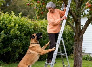Aš supykau, kad mano šuo neleido man laipioti ant medžio, kol nepamačiau, kas įvyko toliau…