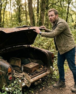 Aš miške radau apleistą automobilį. Kai atidariau bagažinę — netekau amo