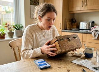 Aš nusipirkau seną dėžutę blusų turguje – po savaitės vienas vyras pasiūlė man už ją 50 000 dolerių