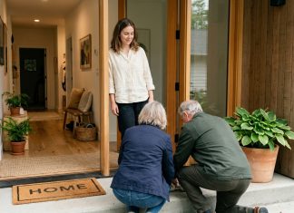 Globėjų šeima vertė mane gyventi po laiptais visą mano vaikystę – vėliau, jie atėjo prie mano durų ant kelių