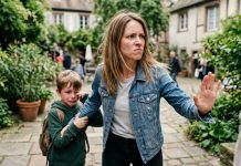 Mano sūnus yra autistas, ir prieš kelias dienas kaimynė sustabdė mane kieme ir, parodžiusi į mano sūnų, paklausė: „Ar jis pas jus normalus? Tiesiog kartais keistai elgiasi.“ Mano sūnus stovėjo šalia. Jam 9 metai. Jis viską išgirdoir pravirko. Pažiūrėjau į jo veidą, atsisukau į kaimynę ir padariau tai, ką prisiminė visas namas.