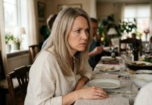 Su vyru atėjome vakarienės pas jo tėvus. Uošvė padengė stalą, atsisėdo ir pasakė man: „Tau specialiai nieko negaminau, juk tu amžinai laikaisi dietos, nors tau visai nepakenktų normaliai pavalgyti, nes mano sūnus greitai susiras kitą. Vyras paėmė sumuštinį ir tylėjo. Ir tada aš atsistojau ir …