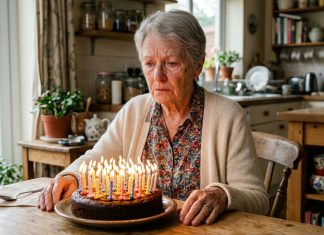Man suėjo 70 metų. Padengiau stalą, iškepiau tortą, paruošiau žvakes, pasipuošiau. Laukiau vaikų. Aštuntą vakaro dukra atsiuntė balso žinutę: „Mama, su gimtadieniu, mes tave mylime, vasarą atvažiuosime.“ Aš sėdėjau viena. 70 žvakių, tortas. Ir tada aš neištvėriau ir padariau tai, ko jie iš manęs visai nesitikėjo.