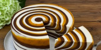Tortas „Triguba zebra“, šios vasaros hitas! Be kepimo, o pjūvis tiesiog neįtikėtinas